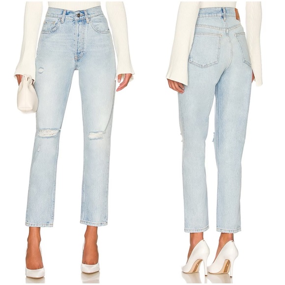 $229 ANINE BING SONYA JEANS REDONE LEVIS FREE PEOPLE MOTHER SUPERIOR CANDICE 27 - Picture 2 of 11